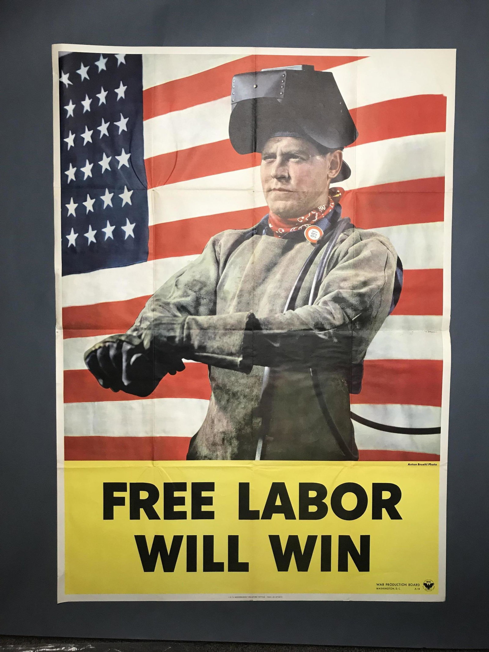 Breuhl. Free Labor Will Win. 1942. (1 of 3)