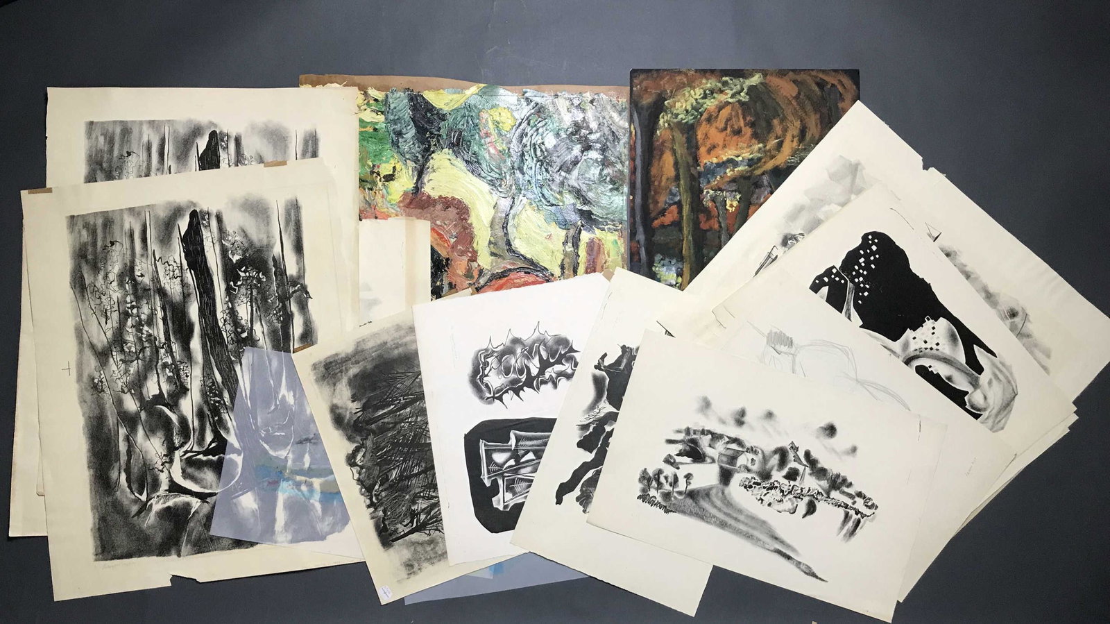 Margaret Cogswell. Portfolio of works. 20th c. (1 of 7)