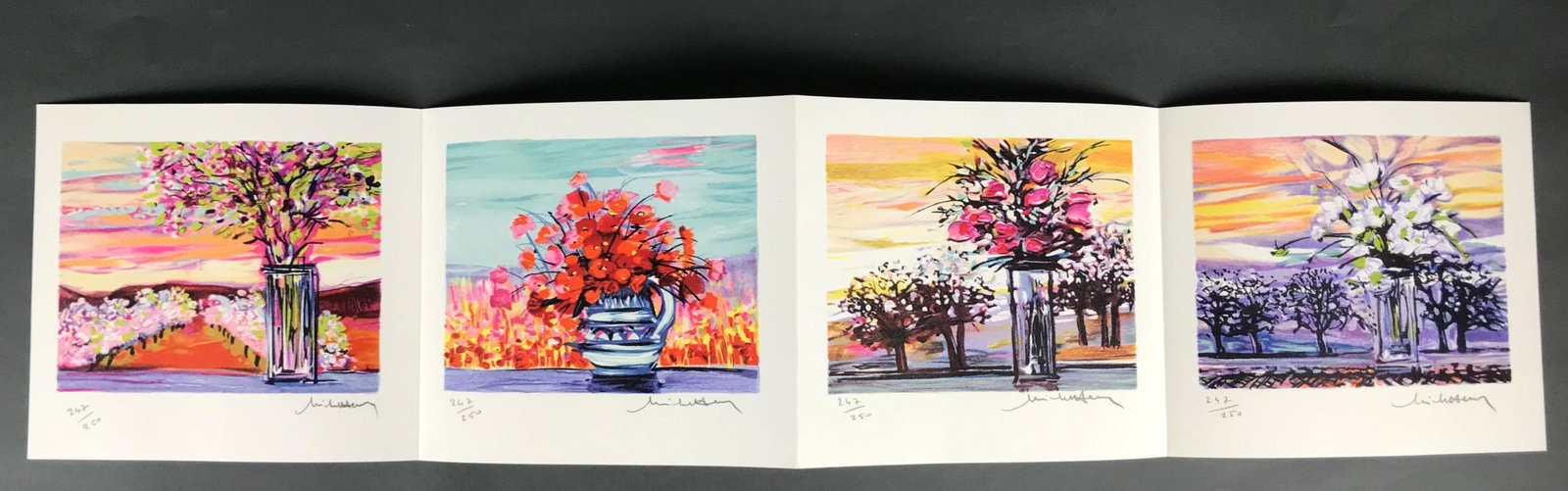 Michel-Henry. The Seasons. 20th c. Lithograph. (1 of 6)