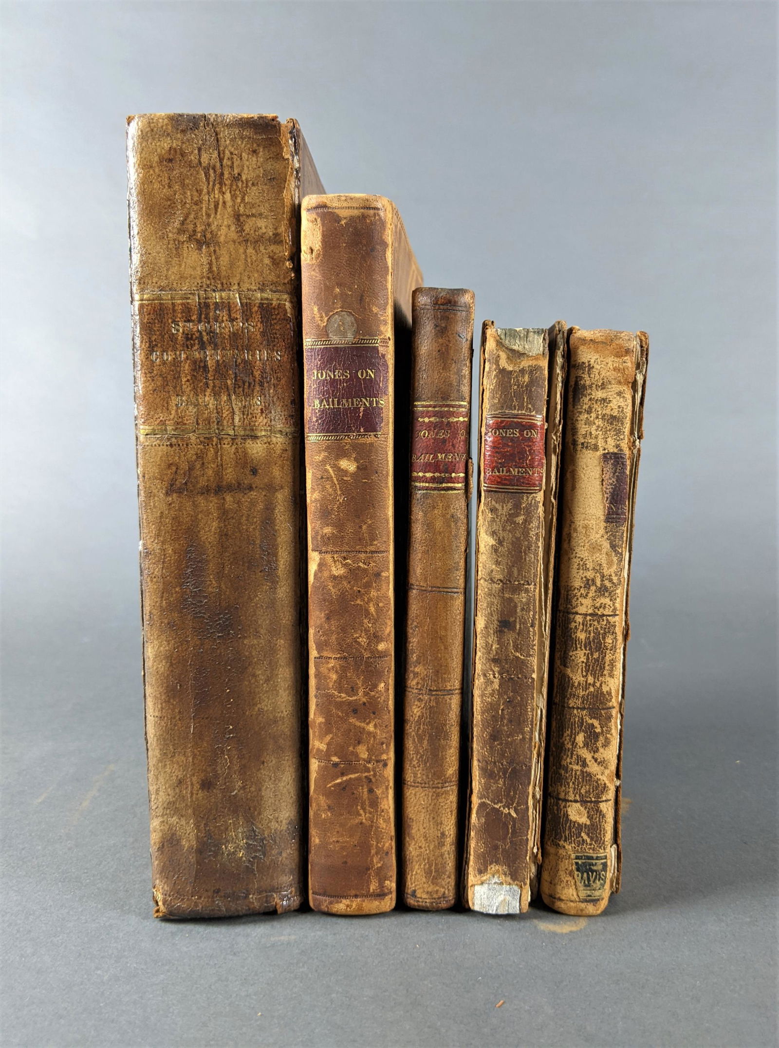 5 vols. 19th century works on Bailments. (1 of 1)