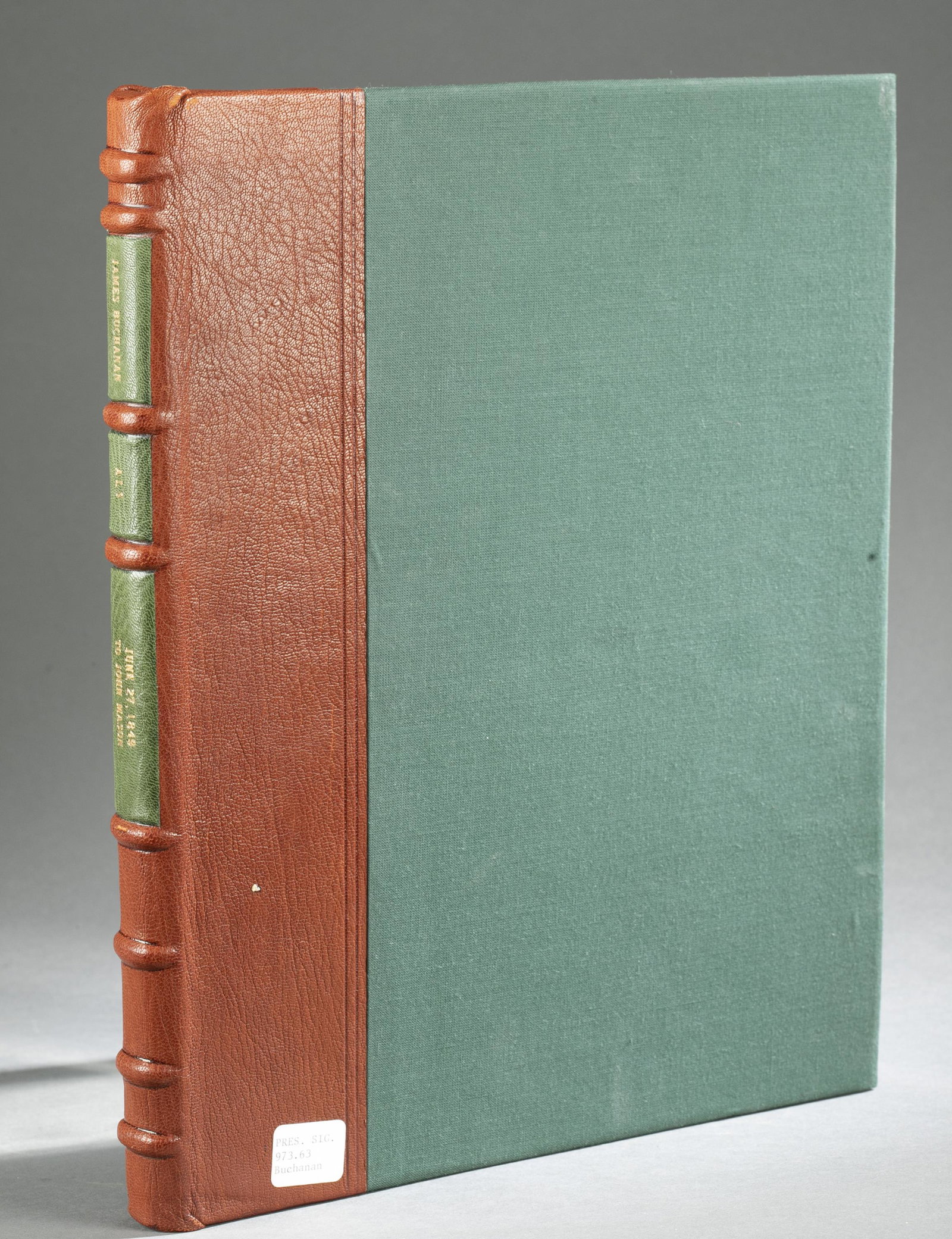 James Buchanan ALS 1849 (1 of 5)