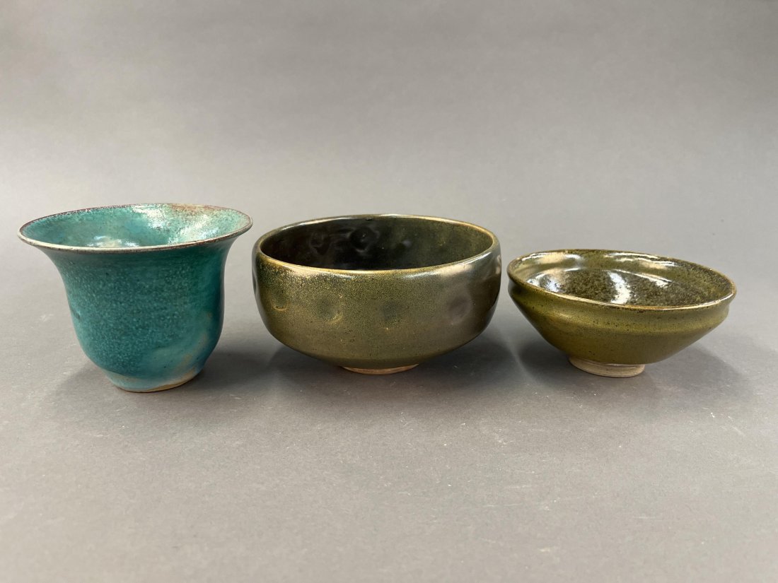 3 Pieces of Jugtown ware pottery (1 of 11)