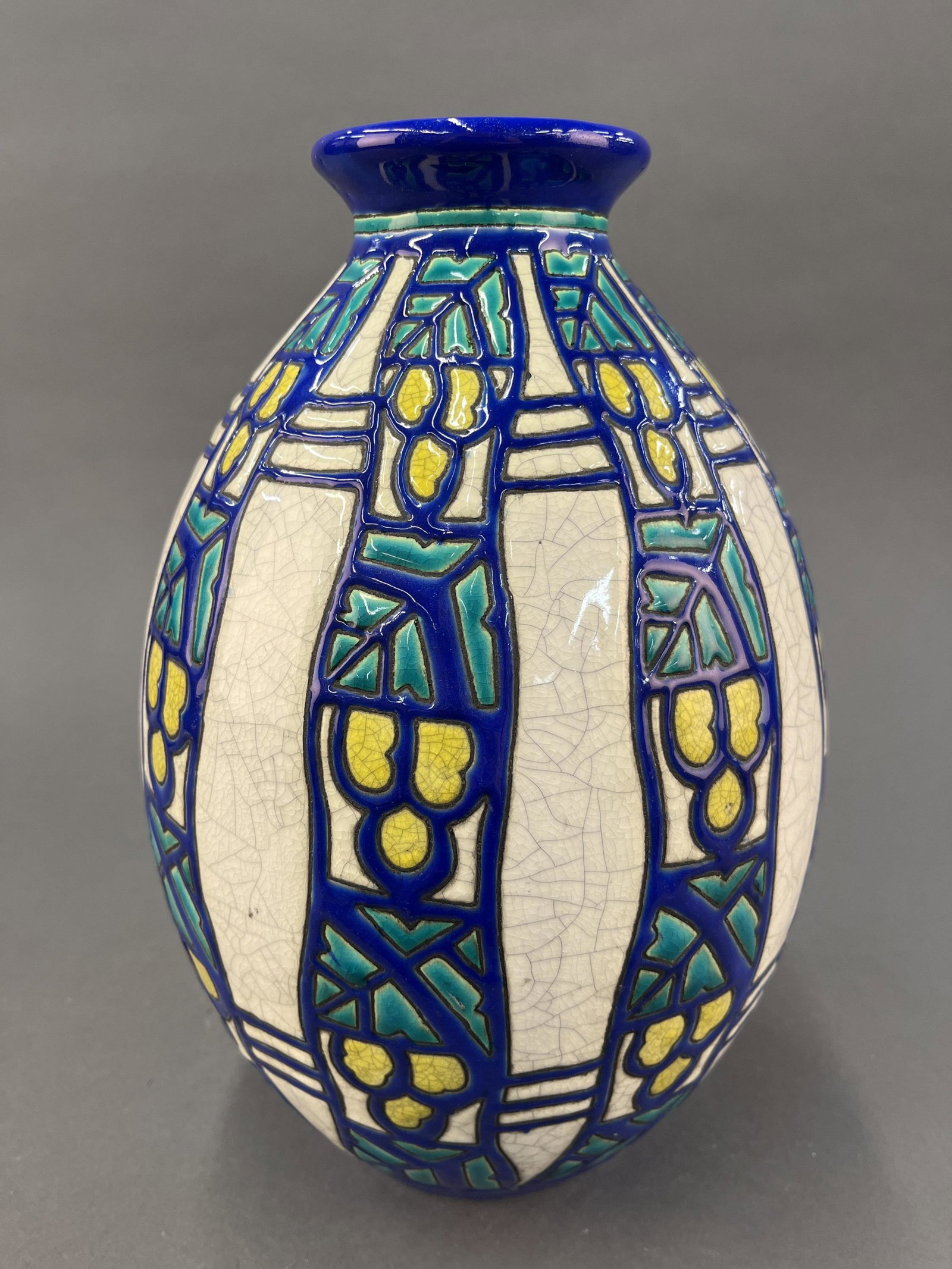 Charles Catteau for Boch Freres, vase. (1 of 4)