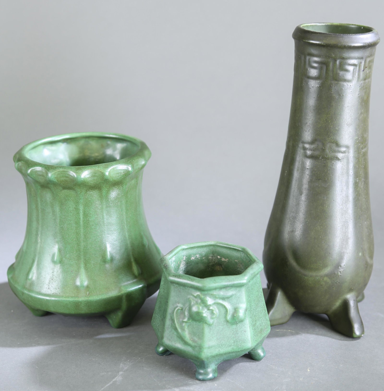 3 American Arts pottery pieces. (1 of 7)