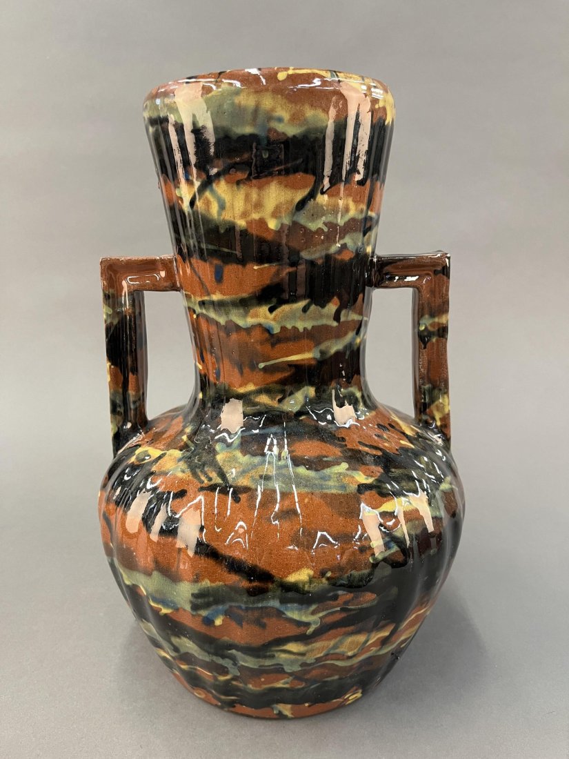 Peters and Reed pottery vase. (1 of 4)