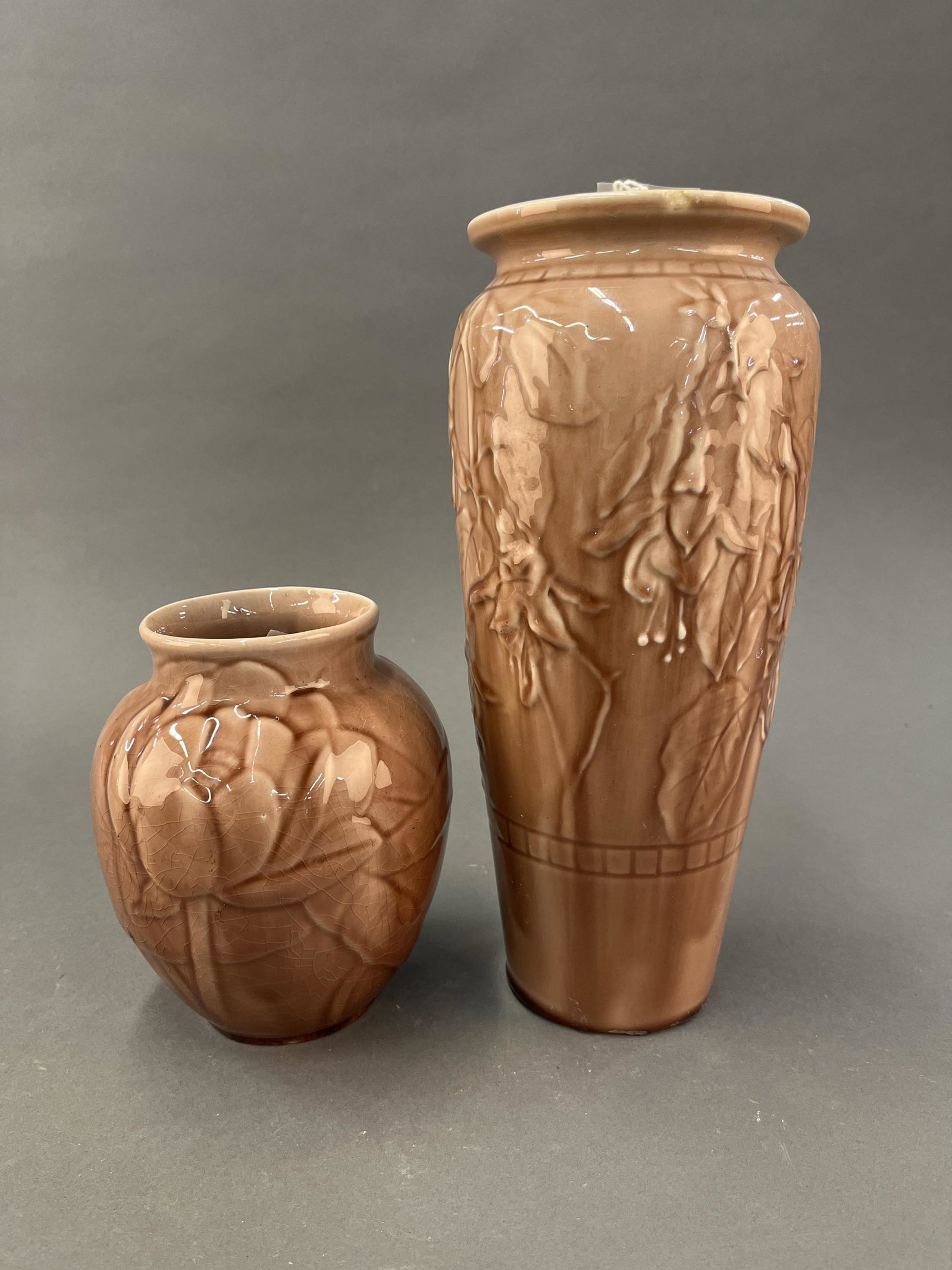 2 Rookwood Pottery vases. (1 of 8)
