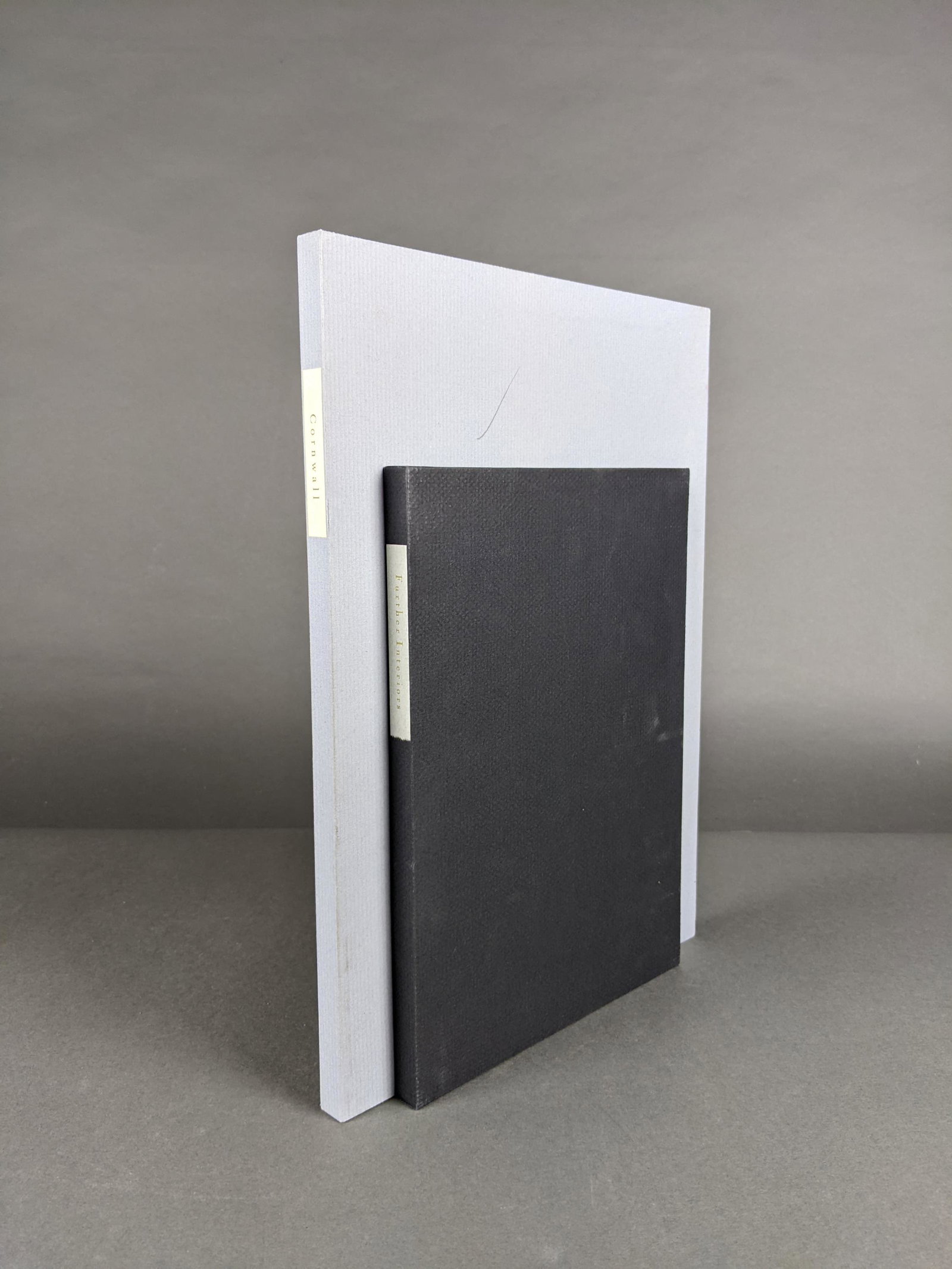 2 vols. Whittington Press Editions.: [Limited Press] 2 items. (1) Brian Hanscomb. Cornwall: an interior vision. The Whittington Press, [Lower Marston, Risbury, Herefordshire, 1992. 4to. No 76 of 150 copies, signed in pencil by Hanscomb. 