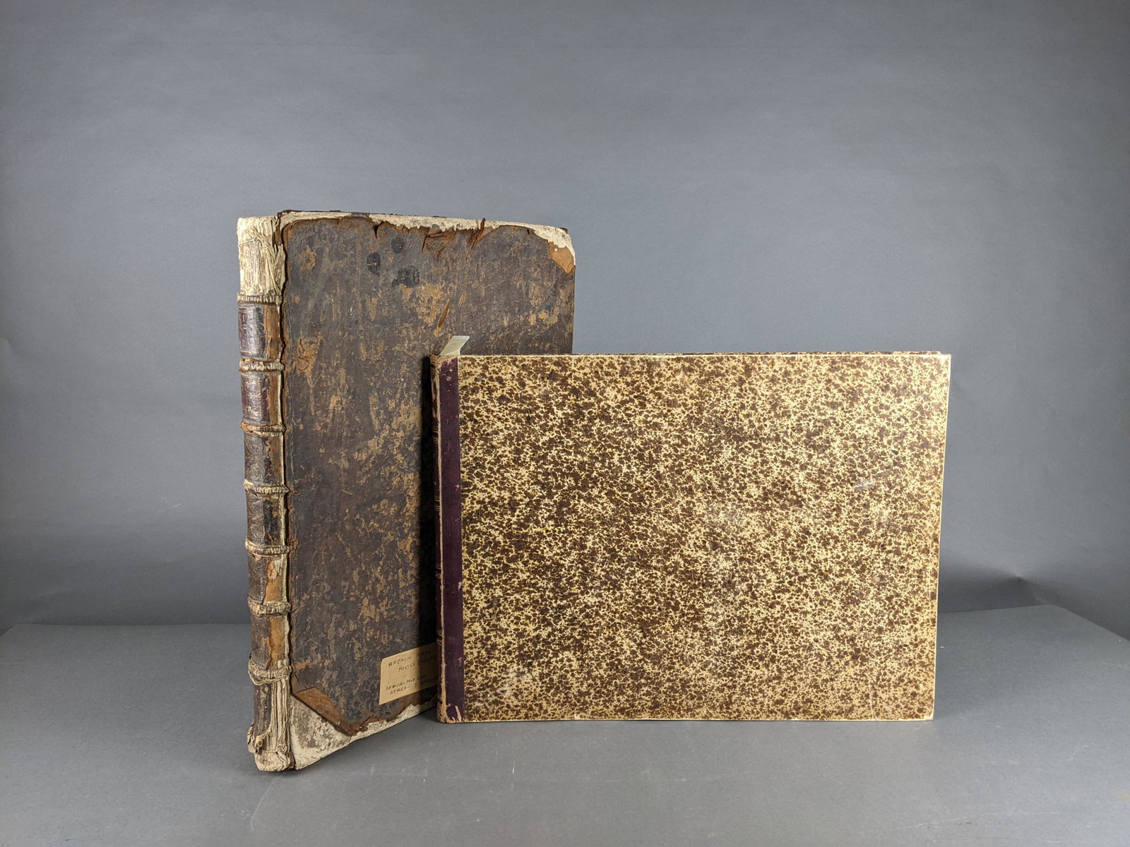 2 vols. Atlases of France and Europe.: [Maps/Atlases] 2 volumes. Atlases of France and Europe. (1) Atlas ou Recueil de Cartes Geographiques. Maps by Nicolas de Fer. Folio. 25 double page copperplate engraved maps.1703-1734 (per dates on ma