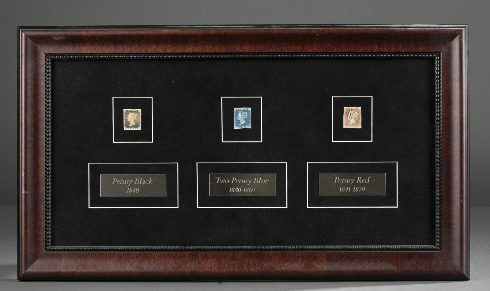 English Penny Stamps. Auction