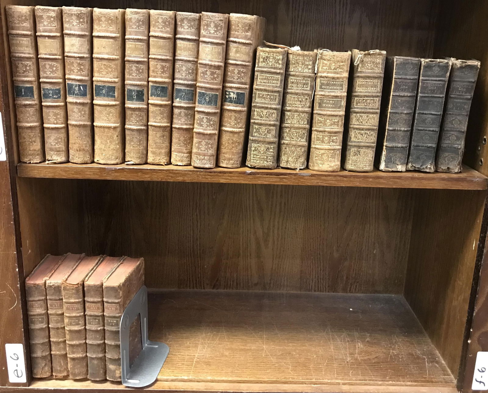 21 Vols. of French Religious Writings. (1 of 4)