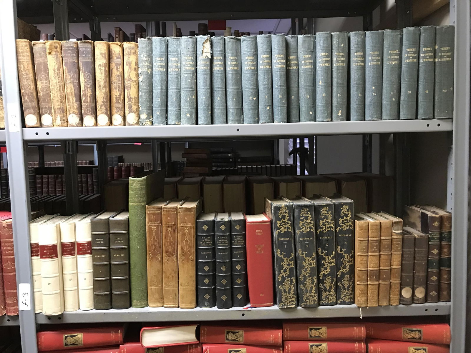 54 Vols. French History. (1 of 5)