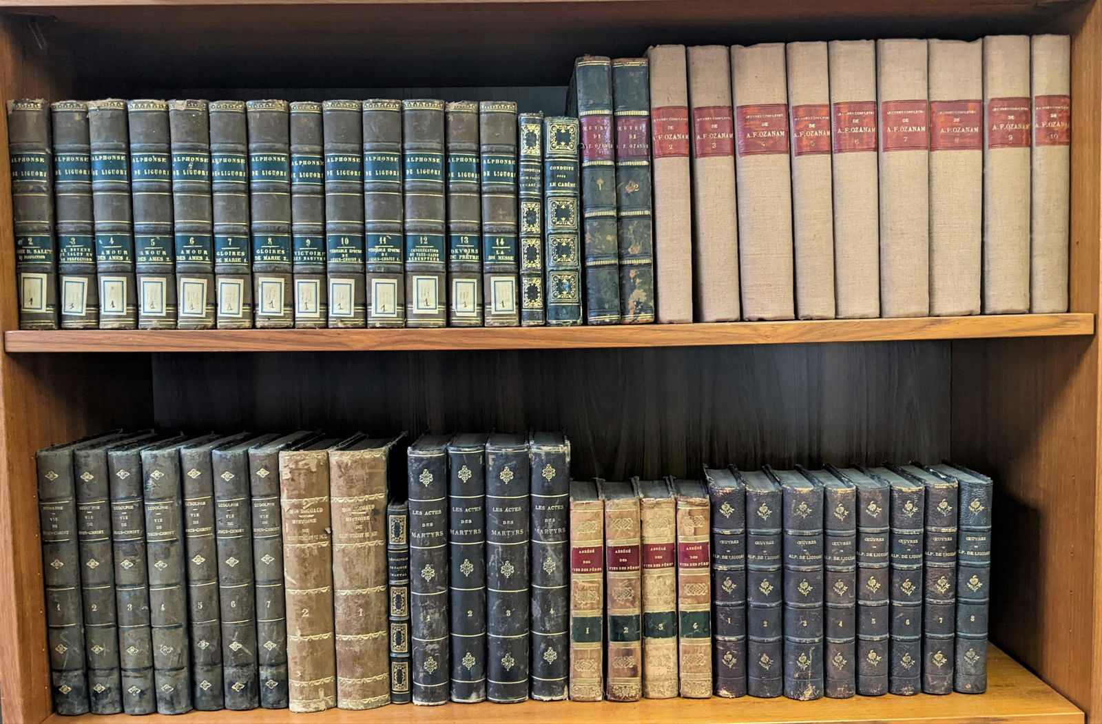 52 Vols. Religious Works. (1 of 5)