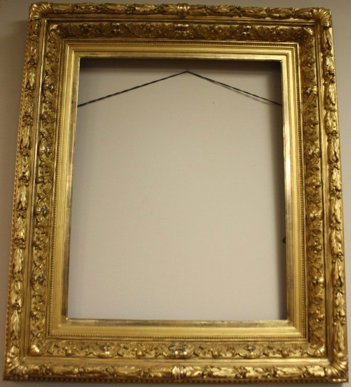 166 Floral Gilt Frame.