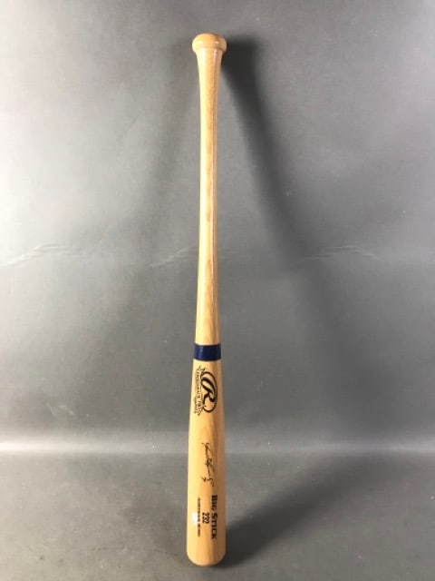 Ivan Rodriguez  Autographed Baseball Bat (1 of 3)