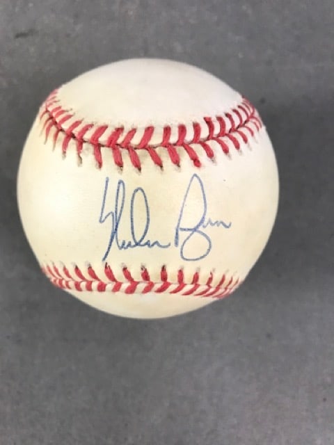 Nolan Ryan Autographed Baseball (1 of 4)
