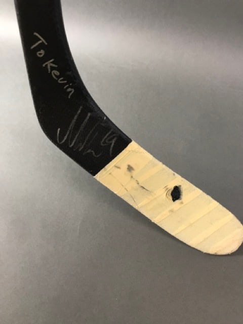 Nicholas Backstrom Autographed Stick (1 of 4)