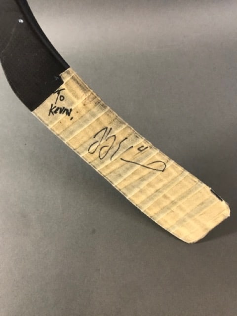 John Erskine Autographed Stick (1 of 5)