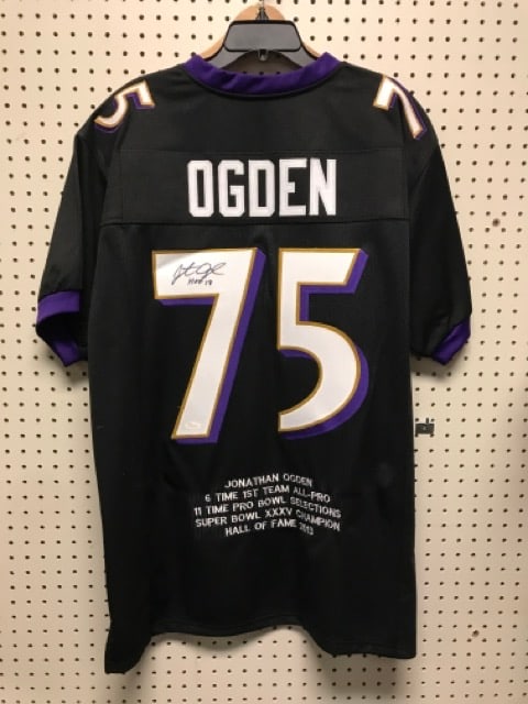 Johathan  Ogden Autographed Jersey (1 of 4)