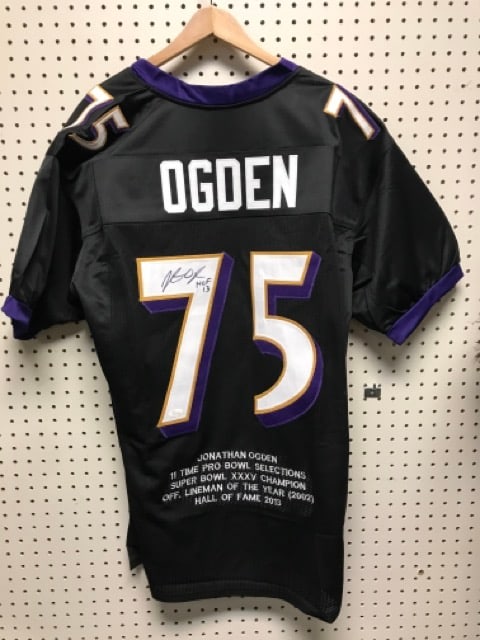 Jonathan Odgen Autographed Jersey (1 of 4)