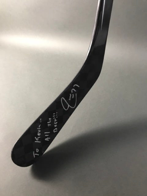 Joe Corvo Autographed Stick (1 of 3)
