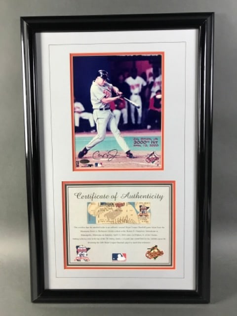 Autographed Cal Ripken 3000 Hit Photo (1 of 6)