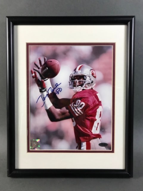 Jerry Rice Autographed Photograph (1 of 5)