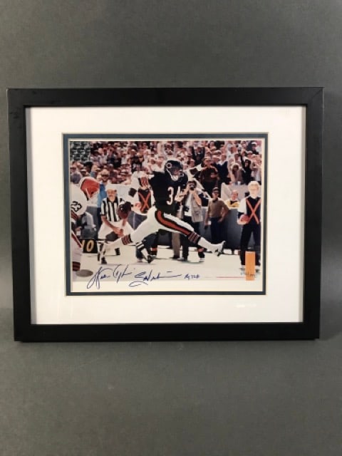 Walter Payton Autographed Photograph (1 of 5)