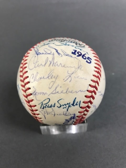 1965 Baltimore Orioles Autographed Baseball (1 of 5)