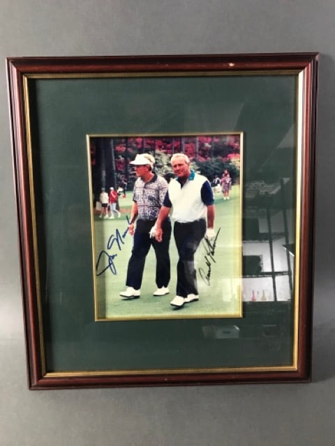 Jack Nicholas and Arnold Palmer Autographed Photograph (1 of 5)