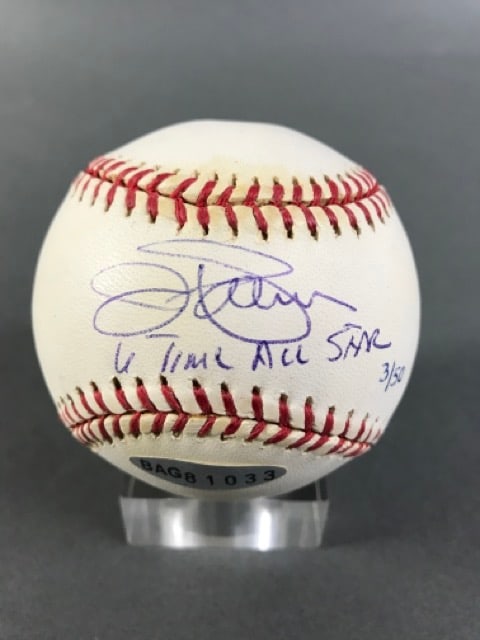 Jim Palmer Autographed MLB Baseball (1 of 4)