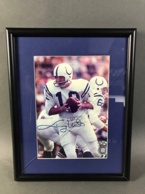 Johnny Unitas Autographed Photo (1 of 5)