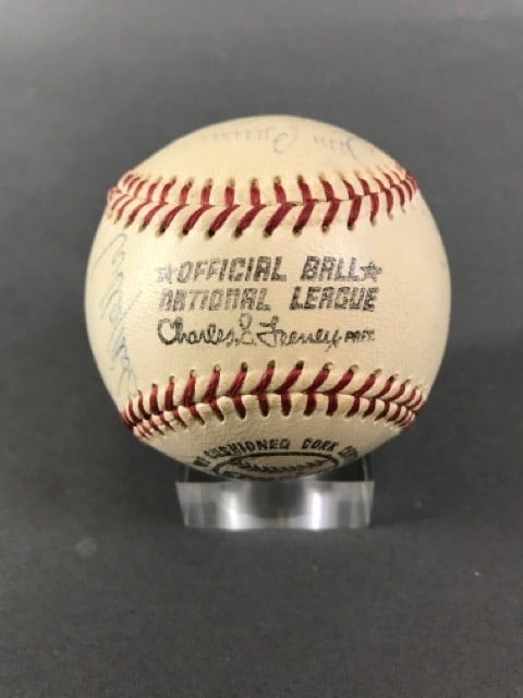 1969/70 LA Dodgers Autographed Baseball (1 of 6)