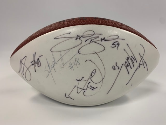 Signed 1999 Redskins Football (1 of 3)
