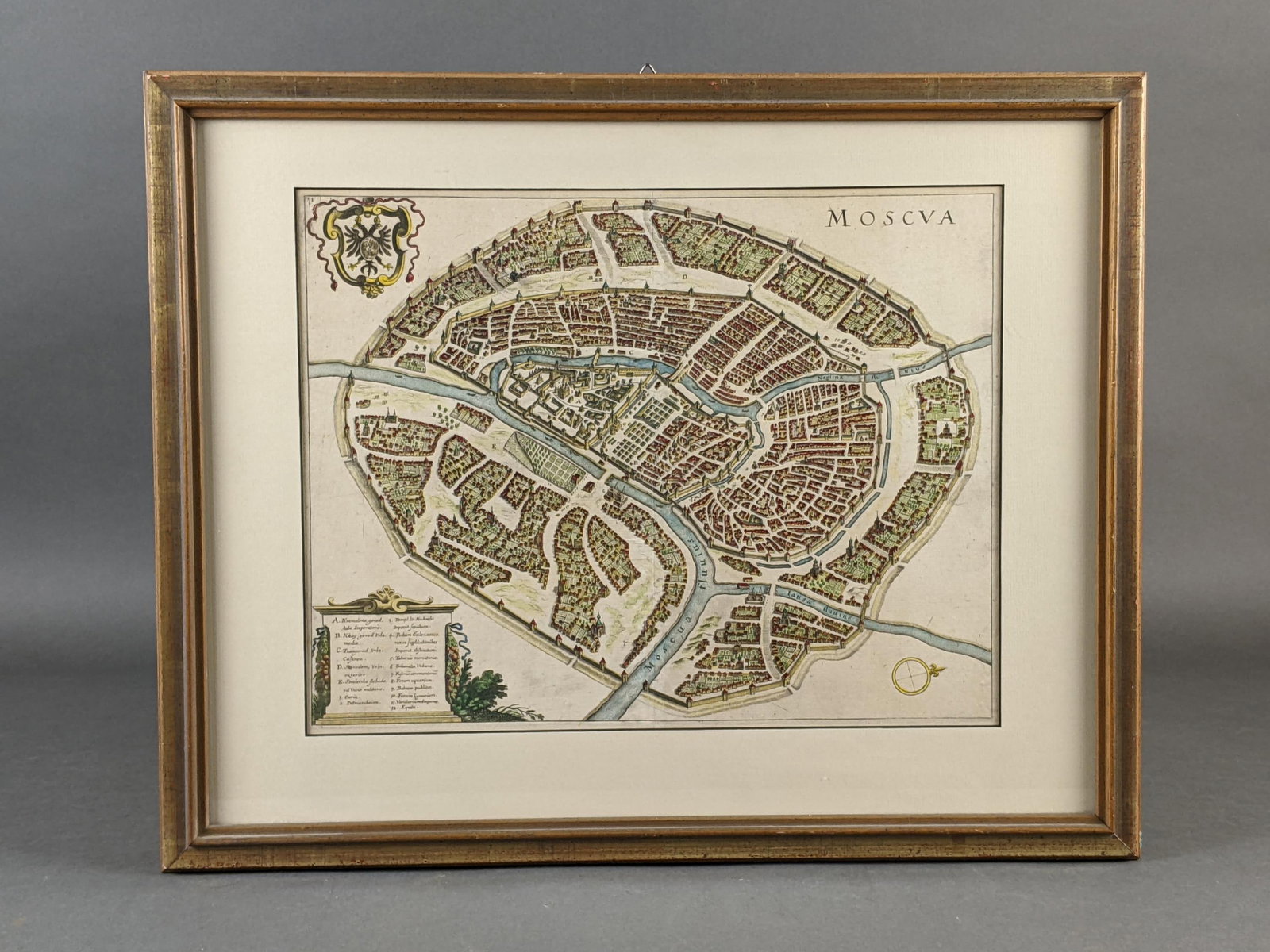 Matthaeus Merian. Moscua. (1 of 1)