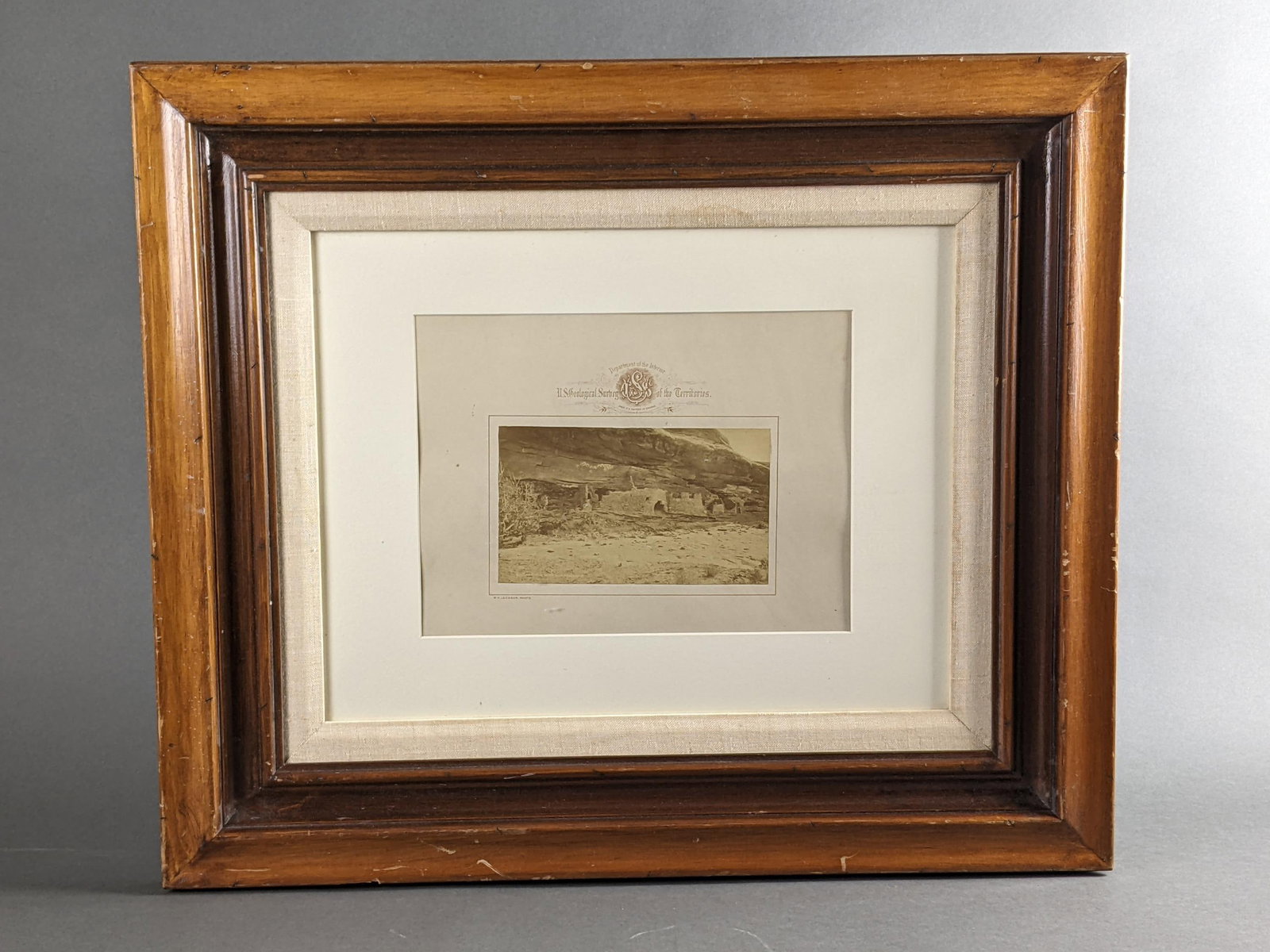 William Henry Jackson. Moon House. (1 of 2)