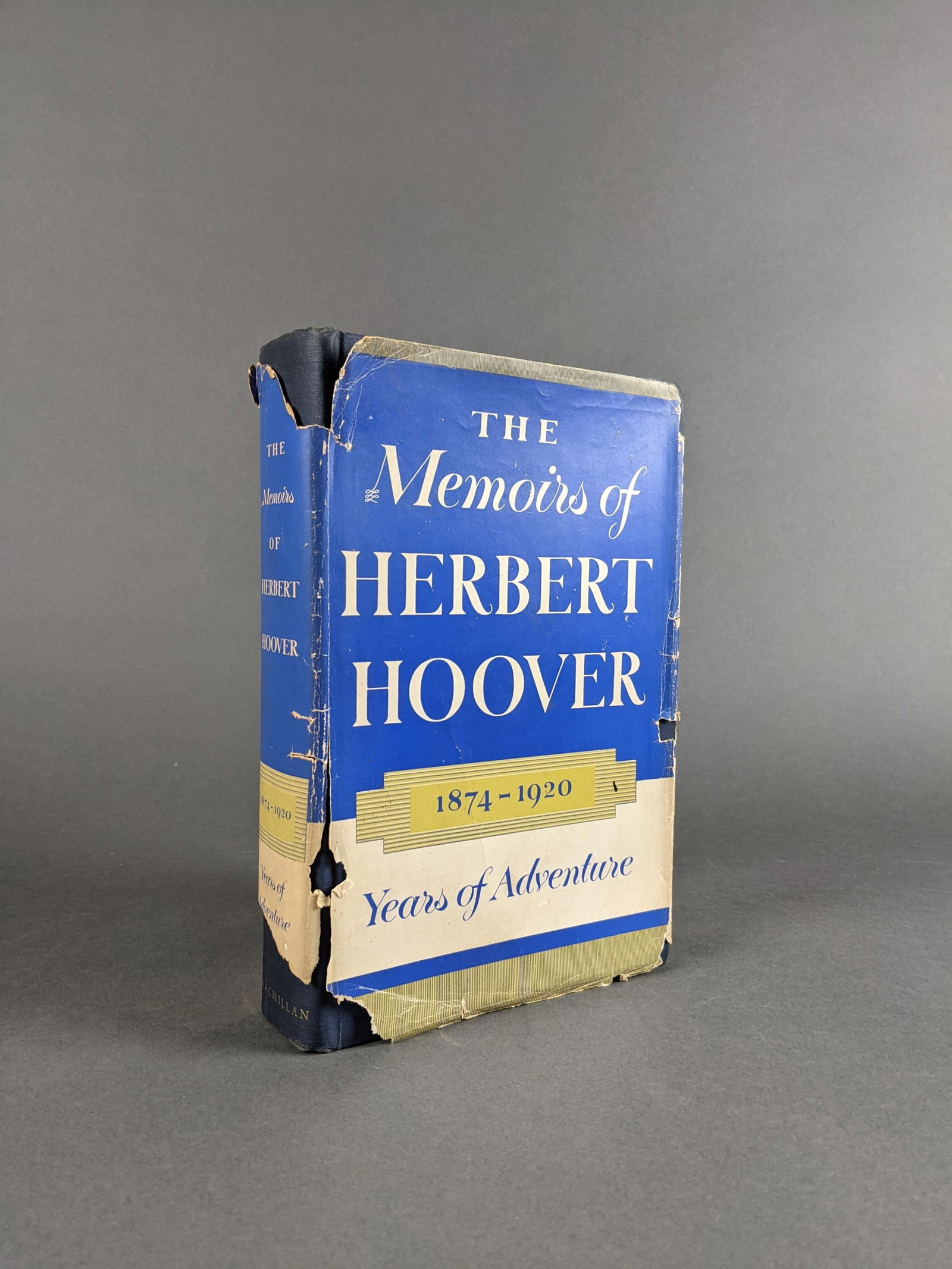 Memoirs of Herbert Hoover. Signed. (1 of 2)
