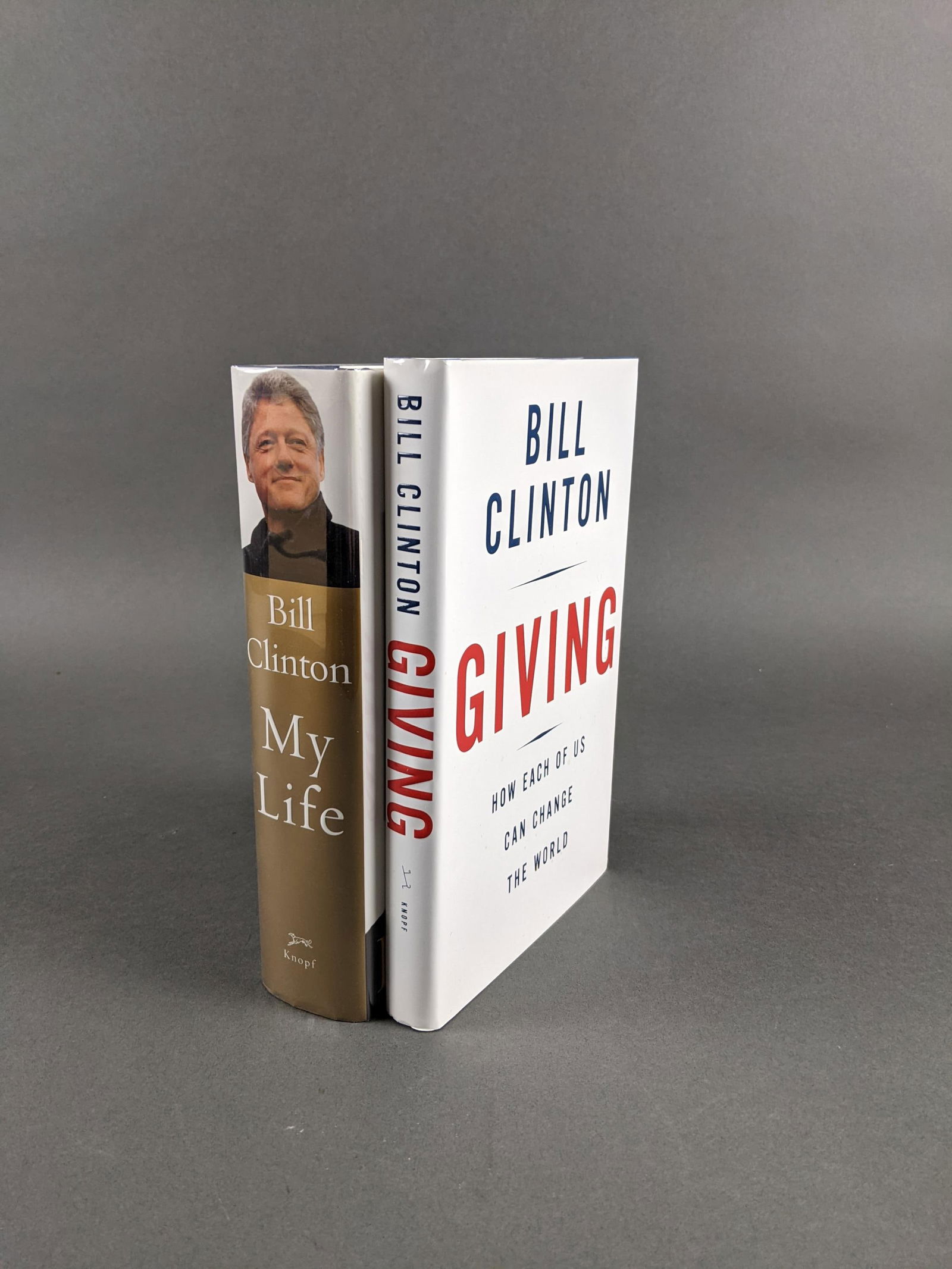 2 Bill Clinton Signed Books. (1 of 3)