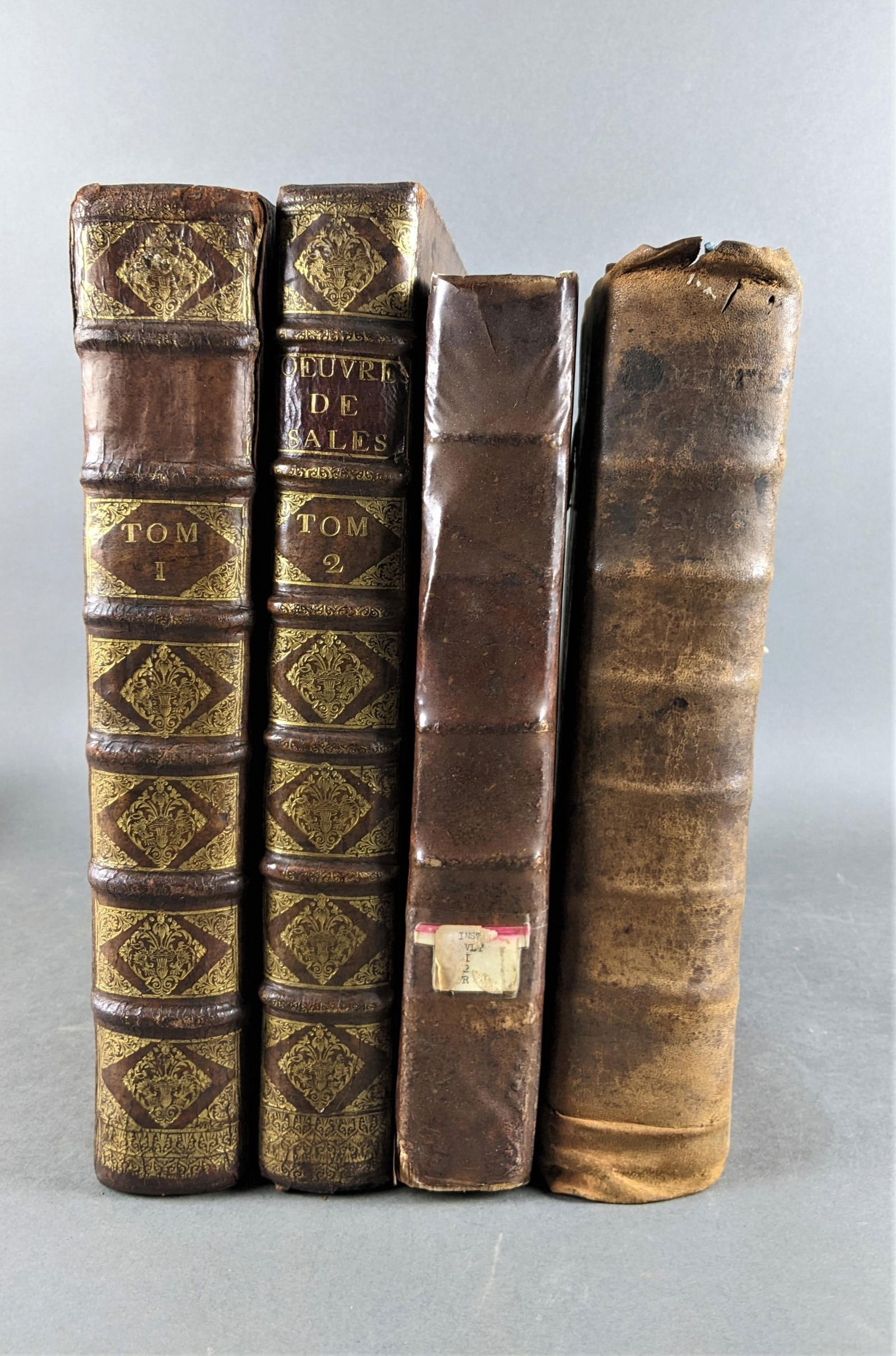 4 vols. Oeuvres and Life of Francois De Sales. (1 of 6)