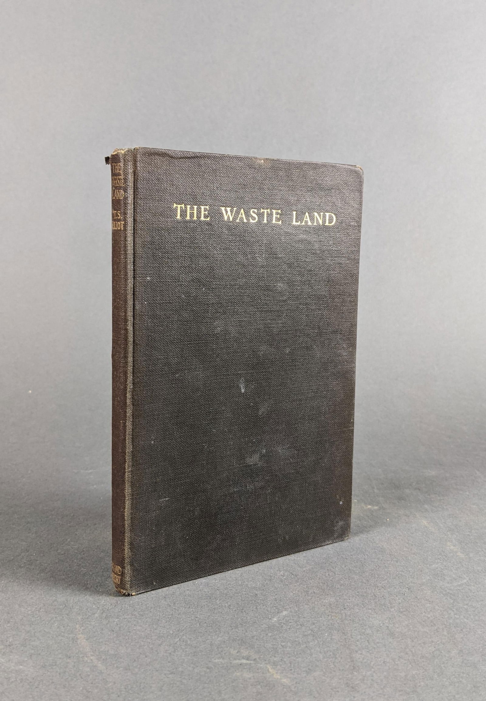 T.S. Eliot. The Waste Land. (1 of 2)