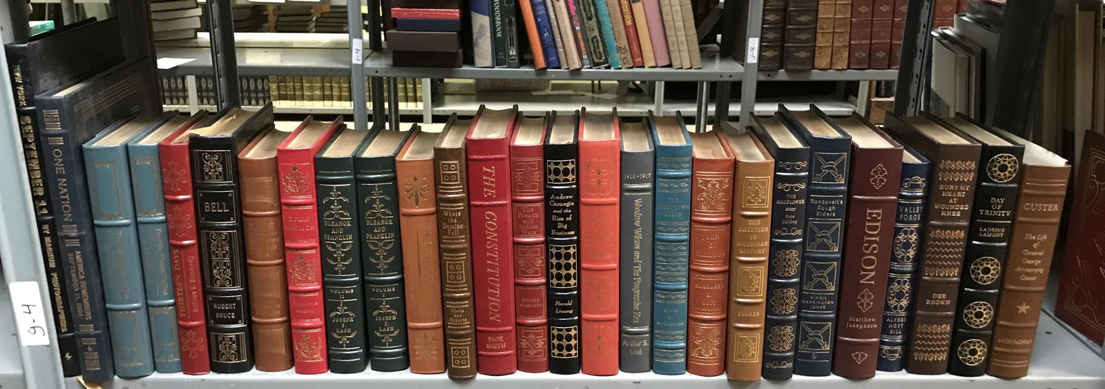 27 Vols. Easton Press American History (1 of 3)