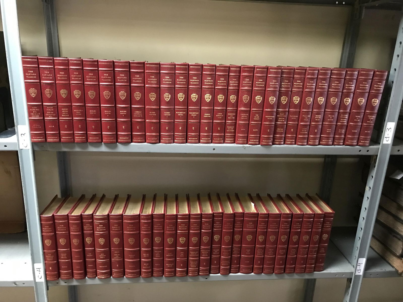 50 Vols. Easton Press Harvard Classics (1 of 5)