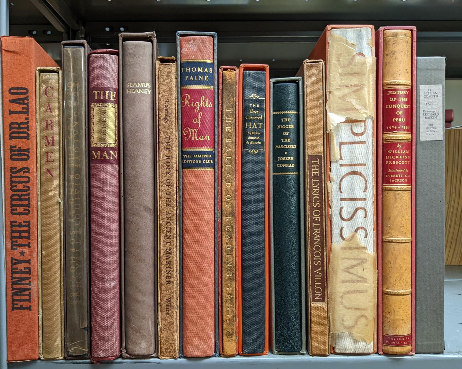 15 vols. Limited Editions Club. (1 of 1)