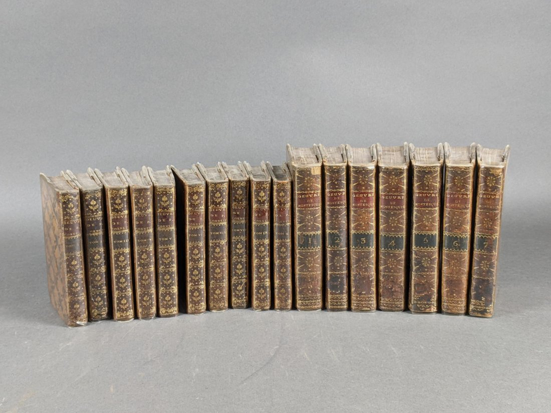 Works of Corneille and Montesquieu. (1 of 1)