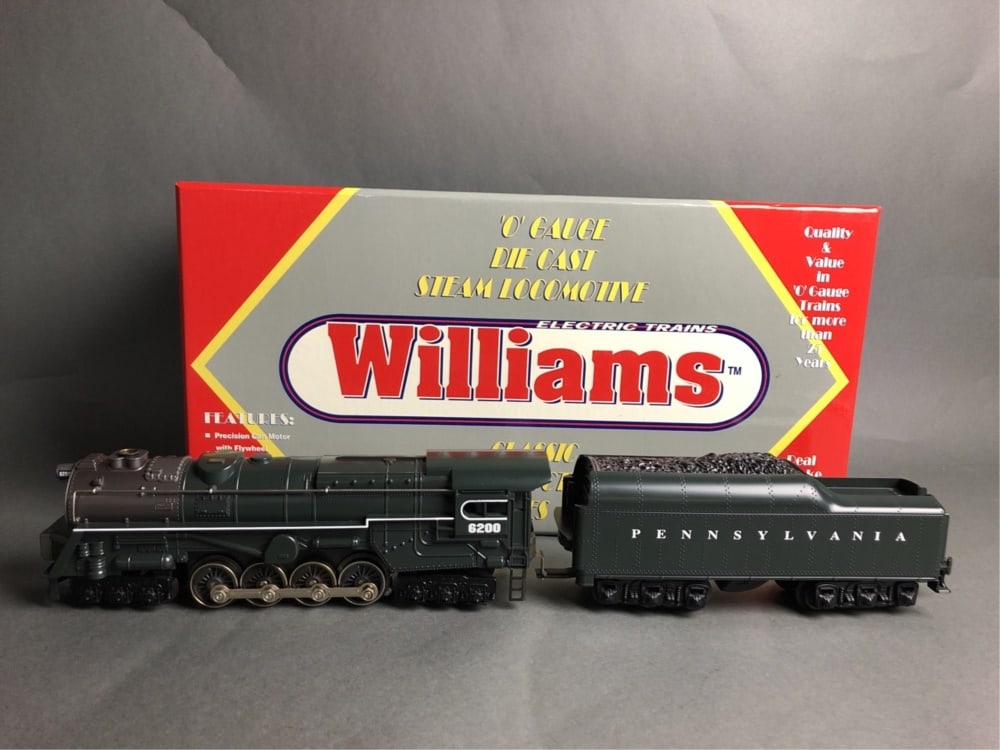 WILLIAMS - PRR S2 6-8-6 steam engine (1 of 20)