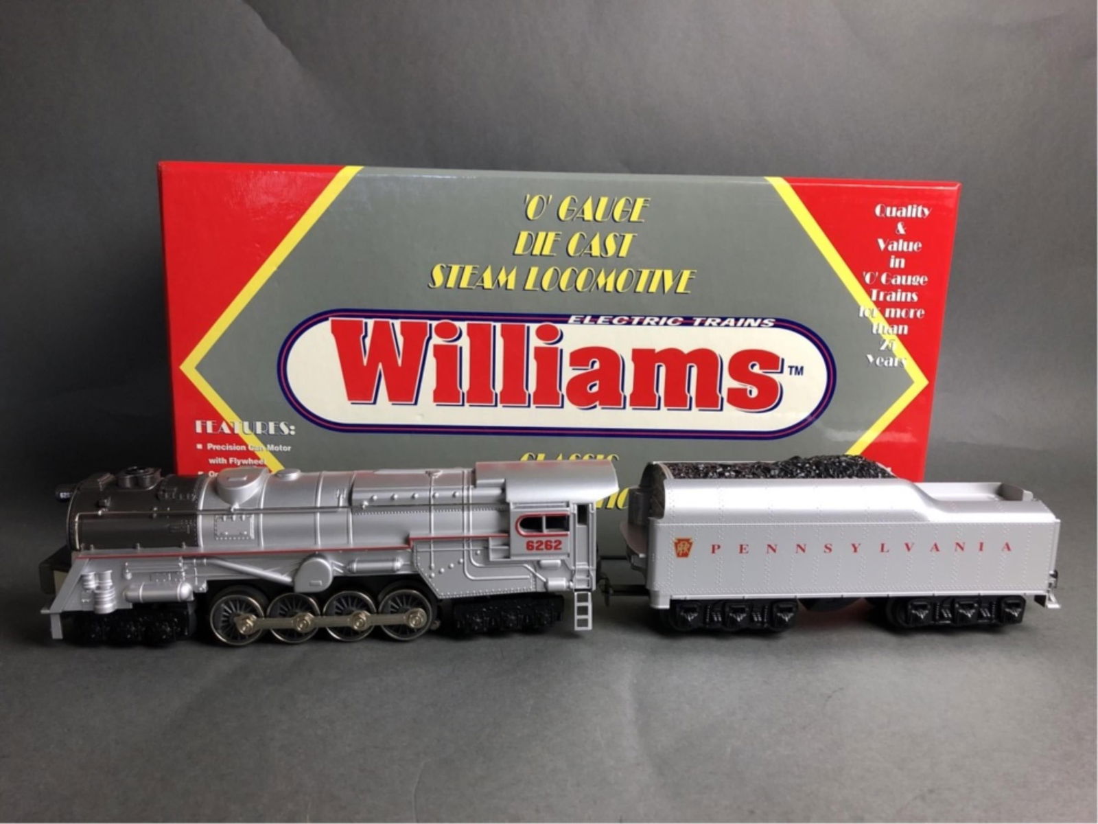 WILLIAMS - PRR S-2 Turbine 6-8-6  steam engine (1 of 20)