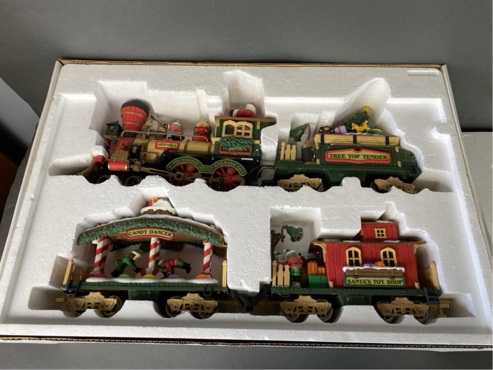 The Holiday Express: The Holiday Express not tested R-3 All Train and Train accessories in this