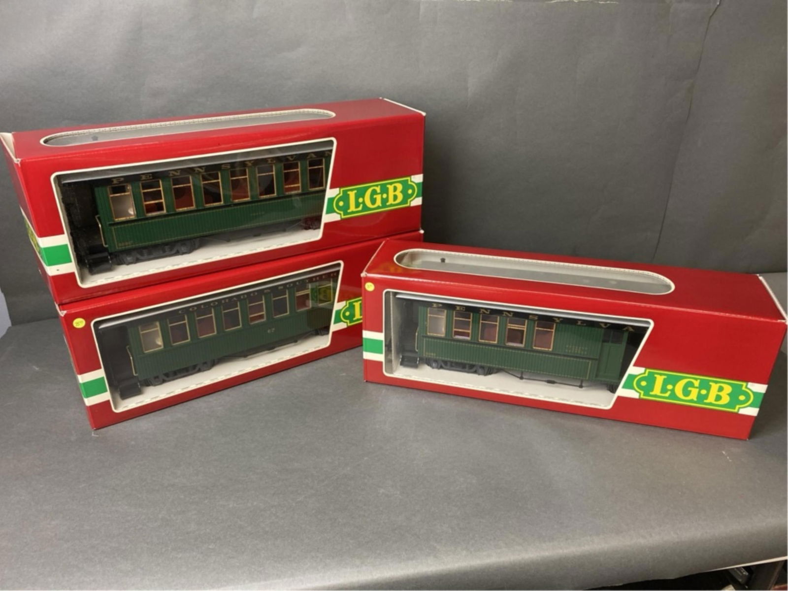 LGB 3080E 01 Pennsylvania passenger coach G-scale, (1 of 20)