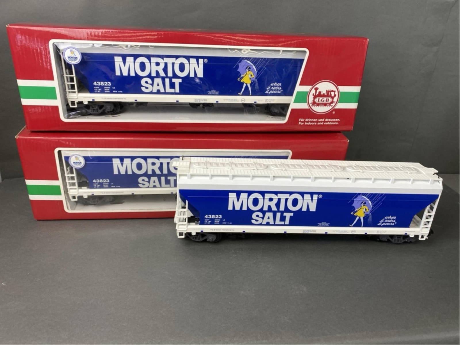 Lgb 43823 Morton Salt Center Flow Hoppers Auction