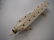 235: Joe Kunnuk signed carved walrus ivory cribbage