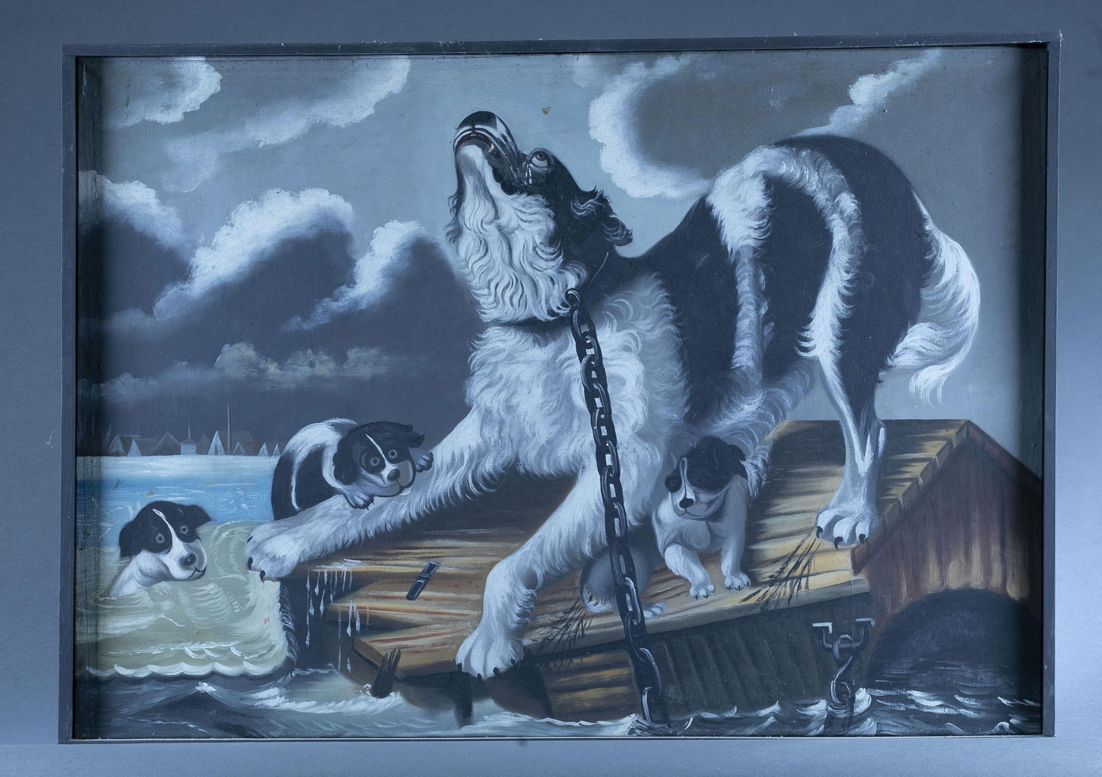 Dogs in a flood, A/C (1 of 5)